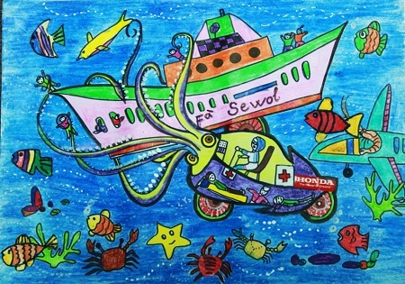 Ý tưởng “Mực cứu hộ”.