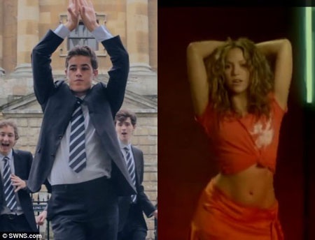 Ca sĩ nghiệp dư “gây sốt” trên mạng - 1 Nam sinh của Đại học Oxford cover lại bản hit “Hips Don’t Lie” của Shakira