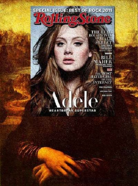 Nghệ thuật tạo ra bởi hội họa kinh điển và… những chiếc bìa báo