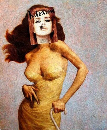 Nghệ thuật tạo ra bởi hội họa kinh điển và… những chiếc bìa báo