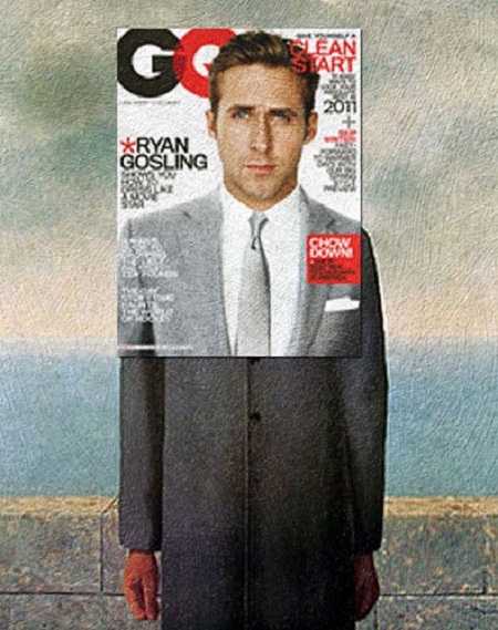 Nghệ thuật tạo ra bởi hội họa kinh điển và… những chiếc bìa báo