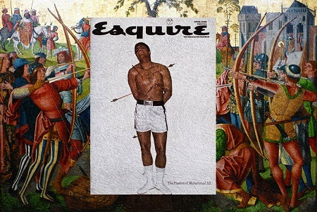 Nghệ thuật tạo ra bởi hội họa kinh điển và… những chiếc bìa báo