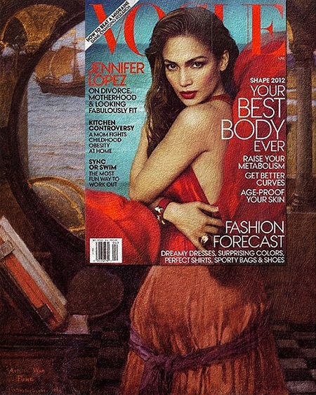 Nghệ thuật tạo ra bởi hội họa kinh điển và… những chiếc bìa báo