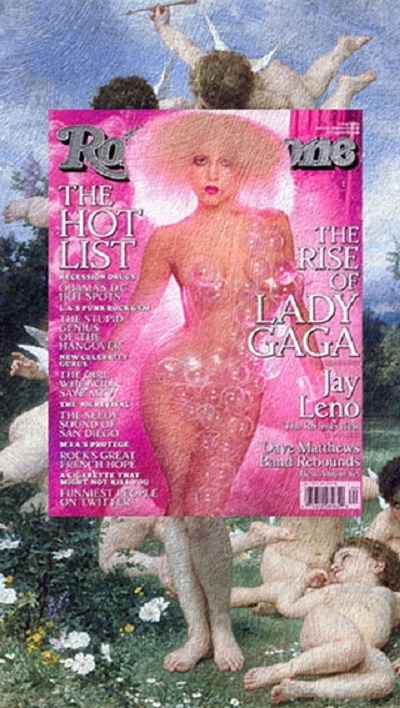 Nghệ thuật tạo ra bởi hội họa kinh điển và… những chiếc bìa báo