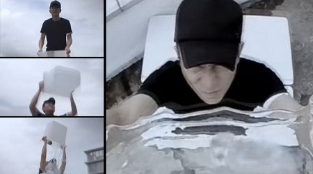 Hàng loạt nghệ sĩ nổi tiếng Châu Á thực hiện “thử thách dội xô nước đá” - 3 Hàng loạt nghệ sĩ nổi tiếng Châu Á thực hiện “thử thách dội xô nước đá”