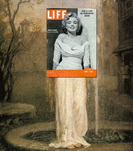 Nghệ thuật tạo ra bởi hội họa kinh điển và… những chiếc bìa báo