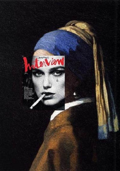 Nghệ thuật tạo ra bởi hội họa kinh điển và… những chiếc bìa báo