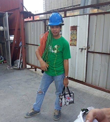 Lao động Việt mưu sinh ở xứ Đài - 1 Anh Phạm Công Pha.