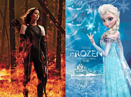 Phụ nữ “trỗi dậy” trên màn ảnh rộng - 4 “The Hunger Games: Catching Fire” và “Frozen”