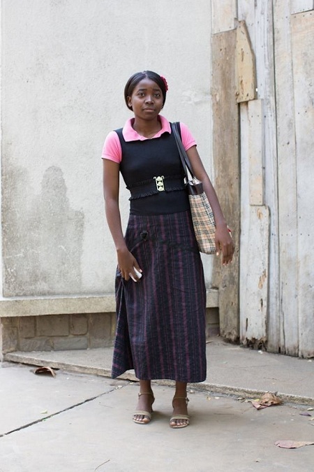 “Cháu muốn tìm ra cách chữa bệnh Ebola”. (Ảnh chụp tại thành phố Kinshasa, Congo).