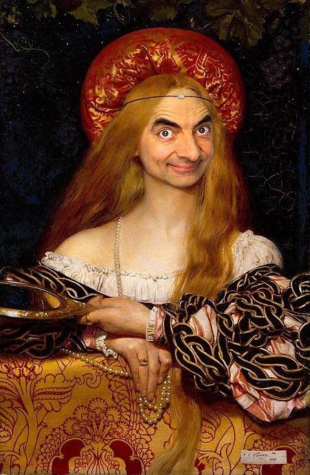 Bật cười với những hóa thân của Mr. Bean trong hội họa kinh điển - 2 Bích Ngọc