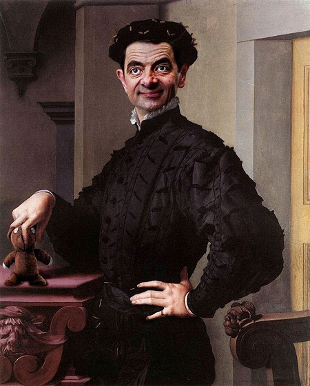 Bật cười với những hóa thân của Mr. Bean trong hội họa kinh điển - 4 Bích Ngọc