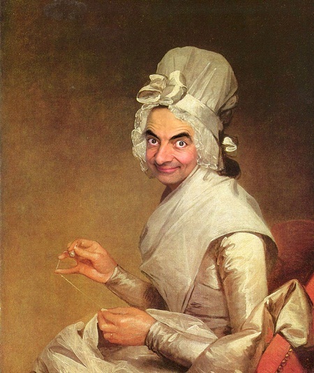 Bật cười với những hóa thân của Mr. Bean trong hội họa kinh điển - 5 Bích Ngọc