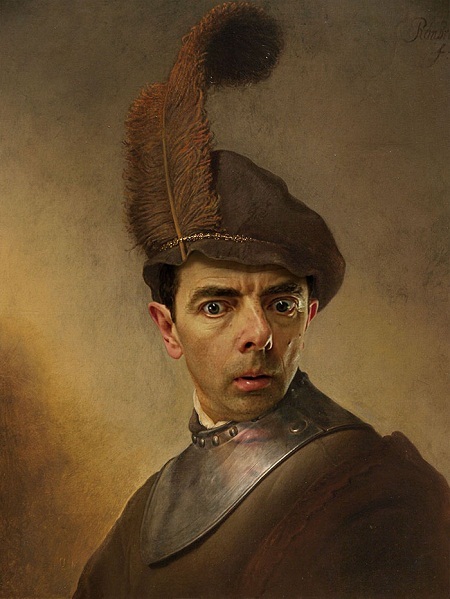 Bật cười với những hóa thân của Mr. Bean trong hội họa kinh điển - 7 Bích Ngọc