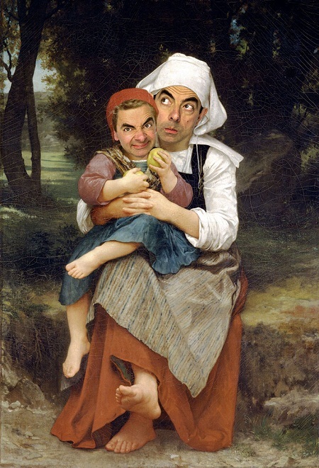 Bật cười với những hóa thân của Mr. Bean trong hội họa kinh điển - 9 Bích Ngọc