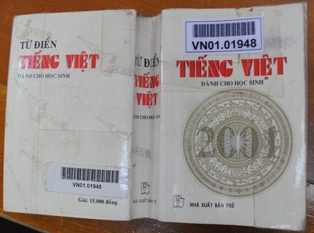 Cuốn từ điển tiếng Việt có trong Thư viện Quốc gia Việt Nam