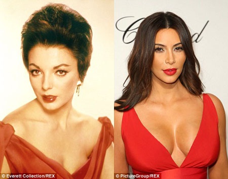 “Biểu tượng sex” và nguyên lý “hở ít mới là khoe nhiều” - 3 Nữ diễn viên Joan Collins và ngôi sao truyền hình thực tế Kim Kardashian.