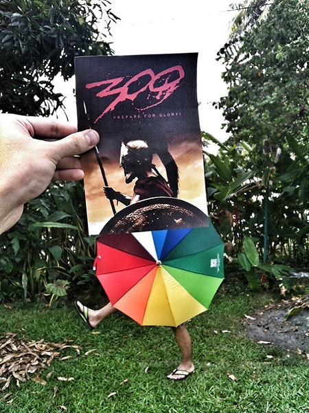 Biến tấu hài hước với poster phim - 6 300 (300: Đế chế trỗi dậy - 2006)