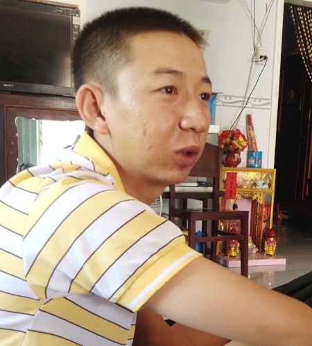 Nghi án mẹ đâm chết con nhỏ rồi tự vẫn - 1 Anh Sơn Quốc Hưng kể lại sự việc đau lòng của vợ con.