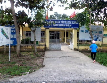 UBND xã Mỹ Hương.