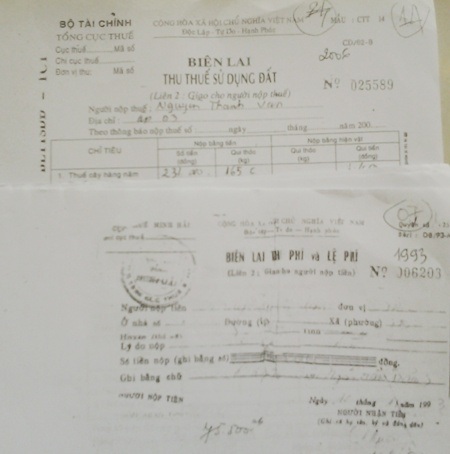 Cà Mau: Thẩm phán bị tố “bẻ kèo” trong phiên tòa xử tranh chấp đất? - 4 Ông Gon chỉ phần đất tranh chấp với gia đình ông Lù - bà Mới.