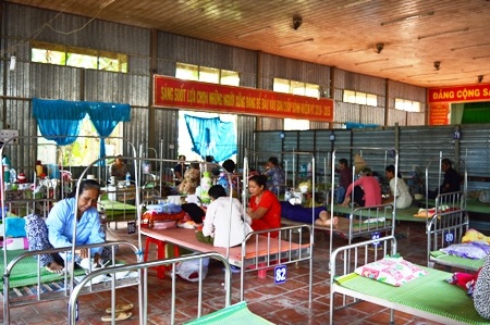 Dù còn nhiều khó khăn nhưng Trung tâm Y tế huyện Châu Thành vượt khó vì sức khỏe cộng đồng.