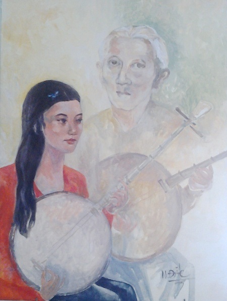 Triển lãm mỹ thuật chào mừng kỷ niệm 40 năm giải phóng miền Nam - 2 Truyền nhân (Nguyễn Đắc- TPHCM)