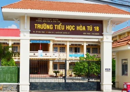 Trường Tiểu học Hòa Tú 1B.