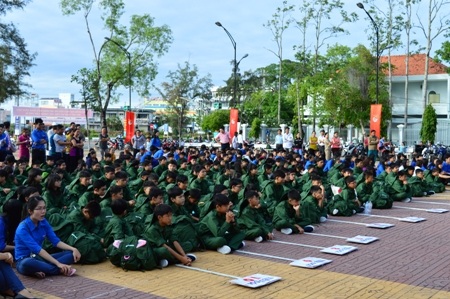Các chiến sĩ nhí sẽ có 15 ngày học trong quân đội.