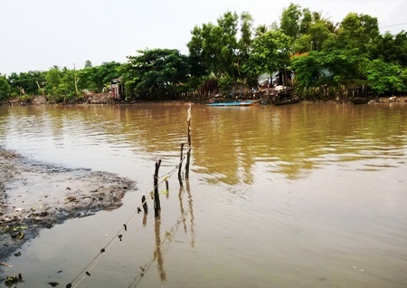 Đoạn kênh xảy ra vụ việc.