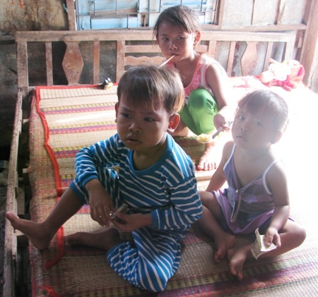 3 cháu bé đã nhận được sự quan tâm của đông đảo bạn đọc Dân trí.