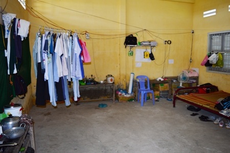 Chỗ ở của các GV nam.