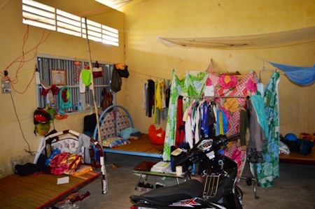 Nơi ở của các giáo viên nữ...