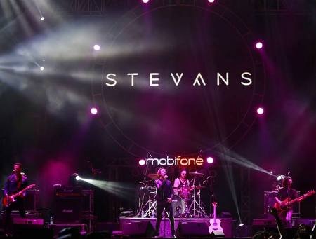 Lần đầu tiên Stevans xuất hiện tại Cần Thơ.