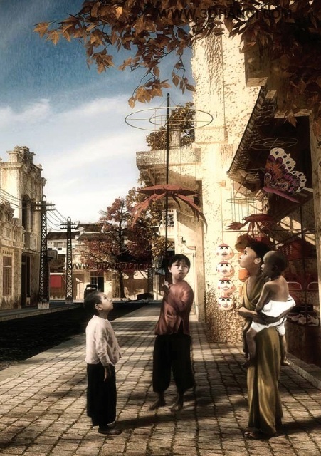 Trung thu bàn chuyện trông trăng