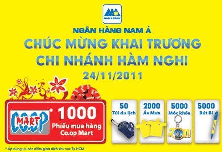 Ngân hàng Nam Á tưng bừng khai trương chi nhánh Hàm Nghi - 2 Ngân hàng Nam Á tưng bừng khai trương chi nhánh Hàm Nghi - 2