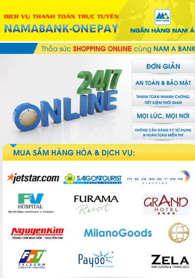 Ngân hàng Nam Á triển khai dịch vụ thanh toán trực tuyến - 1