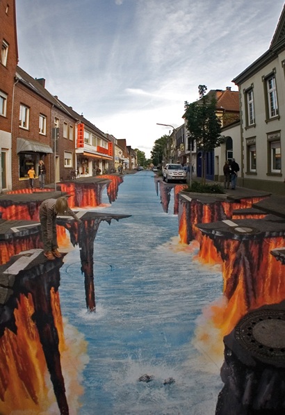 Kinh ngạc trước nghệ thuật vẽ tranh 3D đường phố - 7