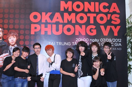 Nhóm Okamoto’s cũng nhận được sự quan tâm của các fan tại Hà Nội