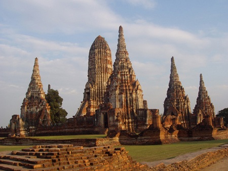 Tham quan thành cổ Ayuthaya một thời vang bóng - 1 Di tích Ayuthaya được UBESCO công nhận là di sản văn hóa thế giới