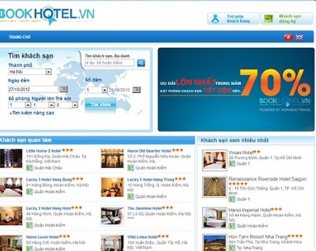 Kinh nghiệm đặt phòng khách sạn trực tuyến - 2 Bookhotel.vn