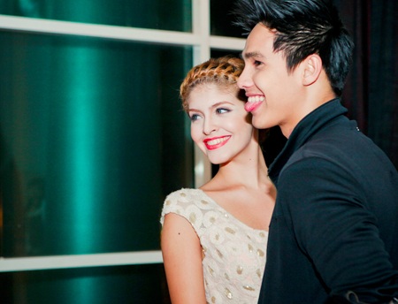 An Tây và bạn trai Baggio