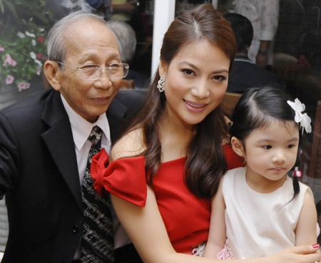 Sinh nhật ấm cúng của “công chúa” nhà Trương Ngọc Ánh - 8 Bánh sinh nhật của Bảo Tiên. Devon là tên tiếng Anh của bé.
