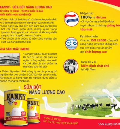 Thêm một loại sữa bột xuất hiện trên thị trường - 1 Thêm một loại sữa bột xuất hiện trên thị trường