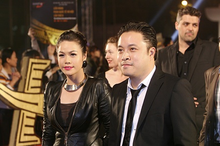 Diễn viên Nhật Kim Anh và đạo diễn Victor Vũ