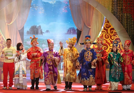 Những gương mặt nghệ sỹ quen thuộc đã trở nên thân thiết với khán giả sau 10 năm