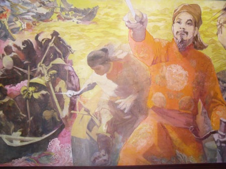 Bức Trận Bạch Đằng của Nguyễn Cao Thượng