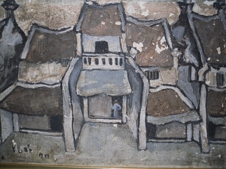 Bức Phố của Bùi Xuân Phái