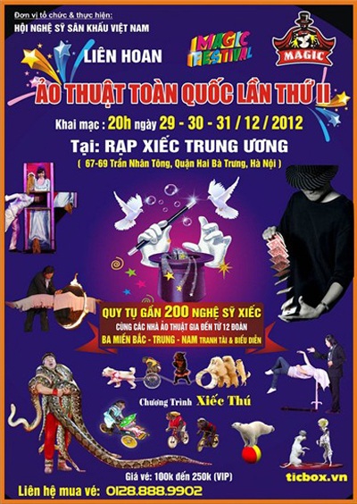 Hội ngộ ảo thuật gia tài danh Bắc – Trung- Nam