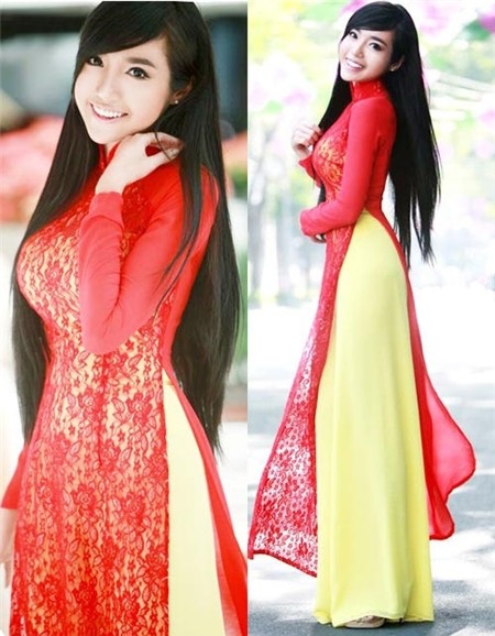 Biểu tượng sexy tìm đến áo dài để làm mới hình tượng